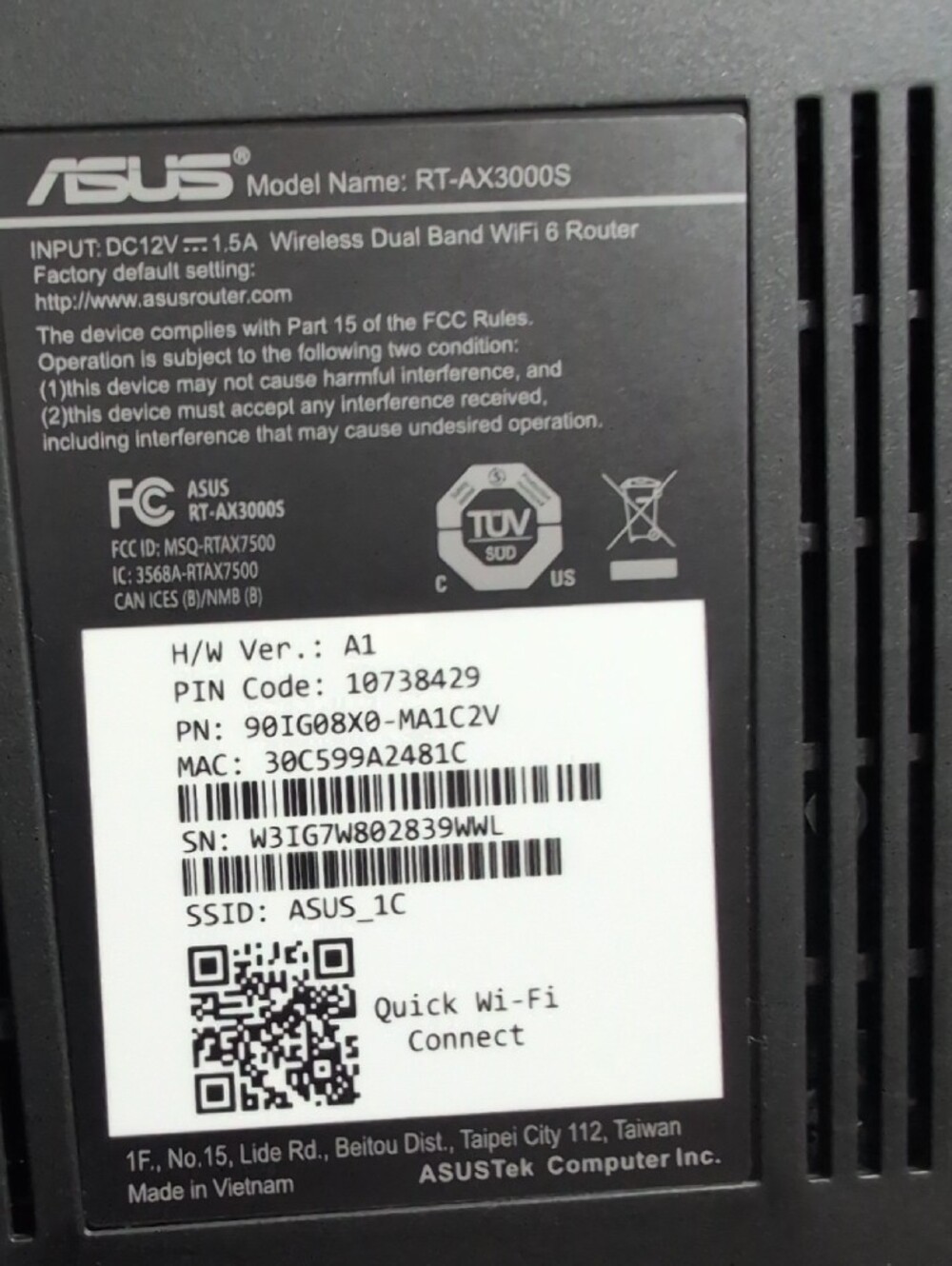 ASUS WiFi Router - Picture 4 of 4